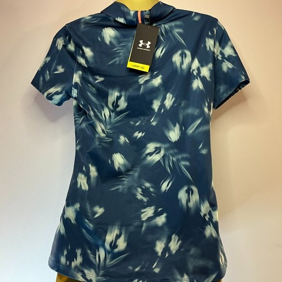 Under Armour Women's Zinger Blur Polo Shirt - Size XS - NWT $80 - Picture 5 of 5